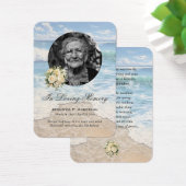 Gedenkkarten für das Foto Beach Floral (Schreibtisch)