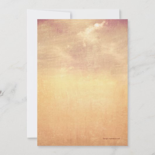 Gedenkkarten für Sonnenblumenbeerdigung Einladung (Rückseite)