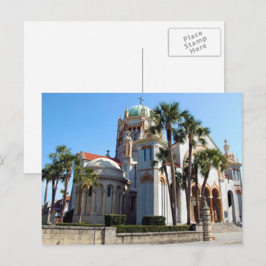 Gedenkkirche Postkarte (Vorne/Hinten)