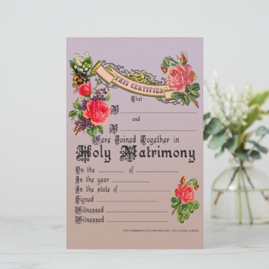 Gedenklizenz (Stehend Vorderseite)