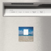 Gedenkmagazin mit Text - Strand Magnet (In Situ (Geschirrspüler))