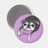 Gedenkmagnet für Bumblesnot Magnet (Vorderseite/Rückseite)