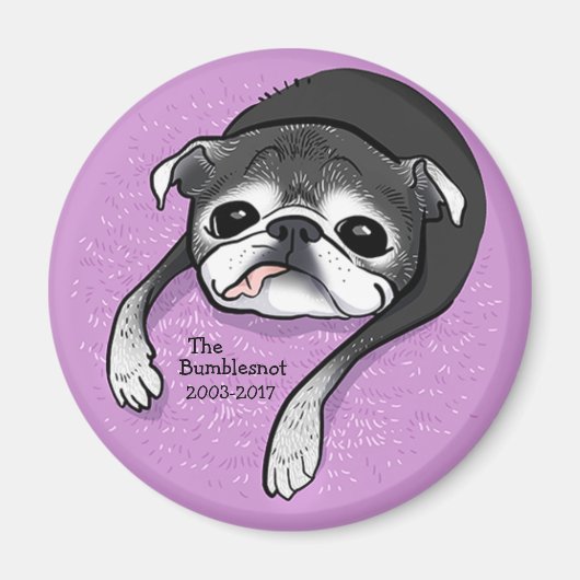 Gedenkmagnet für Bumblesnot Magnet (Vorne)
