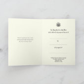 Gedenkmesse für katholisches Beileid Karte (Innenseite)