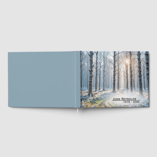 Gedenkmorgens Sonnenschein im Frostwald Gästebuch (Voll)