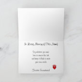 Gedenkmünzen - Ankündigung von Haustieren - Katze  (Innenseite)