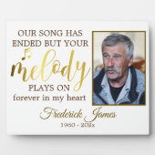 Gedenkmusikquotengedenken Fotoplatte (Vorderseite)