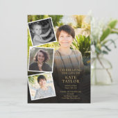 Gedenkorden zur Beerdigung von Fotos Programm (Stehend Vorderseite)