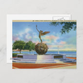 Gedenkpark, Jacksonville, Florida Postkarte (Vorne/Hinten)