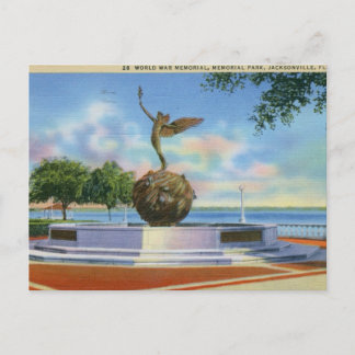 Gedenkpark, Jacksonville, Florida Postkarte