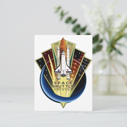 Gedenkpflaster für das Space Shuttle Programm (Stehend Vorderseite)
