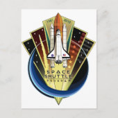 Gedenkpflaster für das Space Shuttle Programm (Vorderseite)
