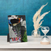 GedenkPlaque für den Vietnamkrieg Fotoplatte (Seite)