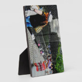 GedenkPlaque für den Vietnamkrieg Fotoplatte (Seite)