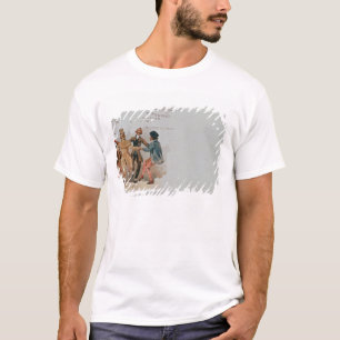 Gedenkpostkarte der Oper 'La T-Shirt