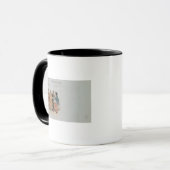 Gedenkpostkarte der Oper 'La Tasse (Vorderseite Links)