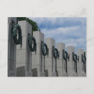 Gedenkpostkarte zum Zweiten Weltkrieg Postkarte