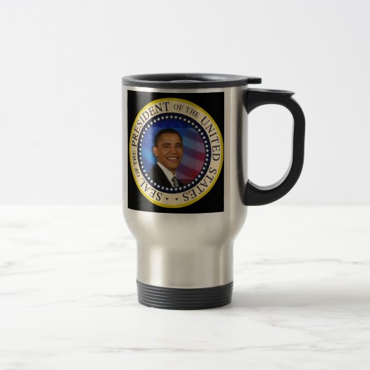 Gedenkpräsident Obama Inauguration Reisebecher (Rechts)