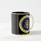 Gedenkpräsident Obama Inauguration Zweifarbige Tasse (VorderseiteRechts)