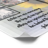 Gedenkprogramm für Sonnenblumen Unendlich 2 Foto Q Poster (Ecke)