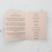 Gedenkprogramm zur Beerdigung des Strandes Programm (Innenseite)