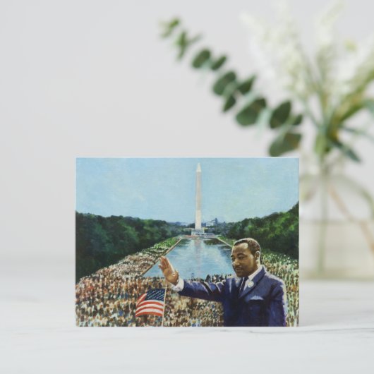 Gedenkrede 2001 postkarte (Stehend Vorderseite)