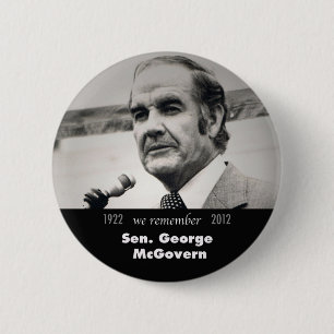 Gedenkschaltfläche George McGovern Button