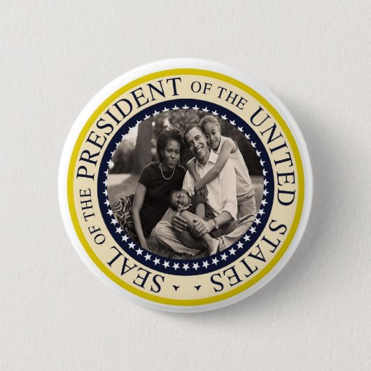 Gedenkschaltfläche von Präsident Obama Button (Vorderseite)