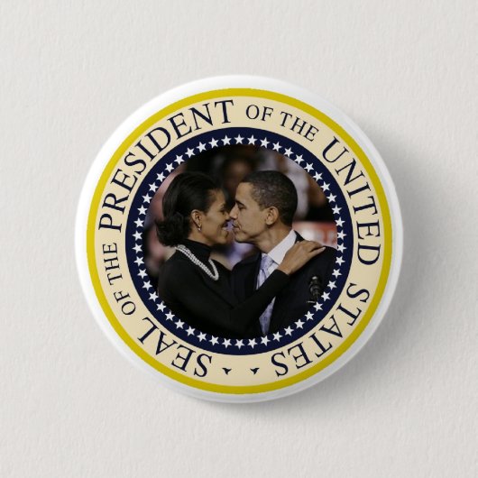 Gedenkschaltfläche von Präsident Obama Button (Vorderseite)