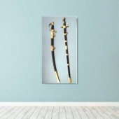 Gedenkschwert von Napoleon Bonaparte Leinwanddruck (Insitu (Holzboden))