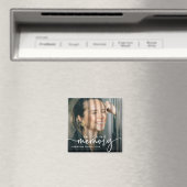 Gedenkskript Foto Andenken Magnet (In Situ (Geschirrspüler))