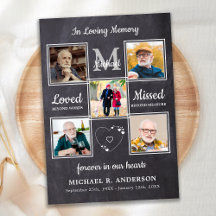 Gedenkstätte 5 Fotocollage Feier des Lebens