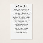 Gedenkstätte 6 Foto Collage Beerdigungskarten (Rückseite)