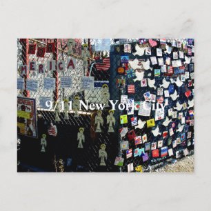 Gedenkstätte 9/11 postkarte