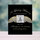 Gedenkstätte Acrylschild (Neutral)