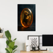 Gedenkstätte Amber Art Print Poster (Heimbüro)