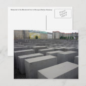 Gedenkstätte Berlin Postkarte (Vorne/Hinten)