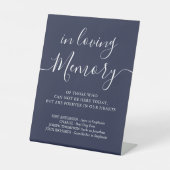 Gedenkstätte Blauer in der Liebe Erinnerung Sockelschild (Vorderseite)