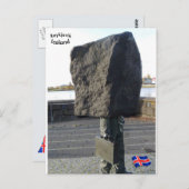 Gedenkstätte der Bürokraten, Reykjavik, Island Postkarte (Vorne/Hinten)