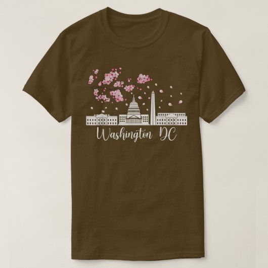 Gedenkstätte der Washington DC T-Shirt (Design vorne)