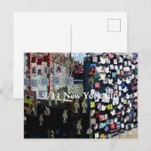 Gedenkstätte des 11. September Postkarte (Vorne/Hinten)