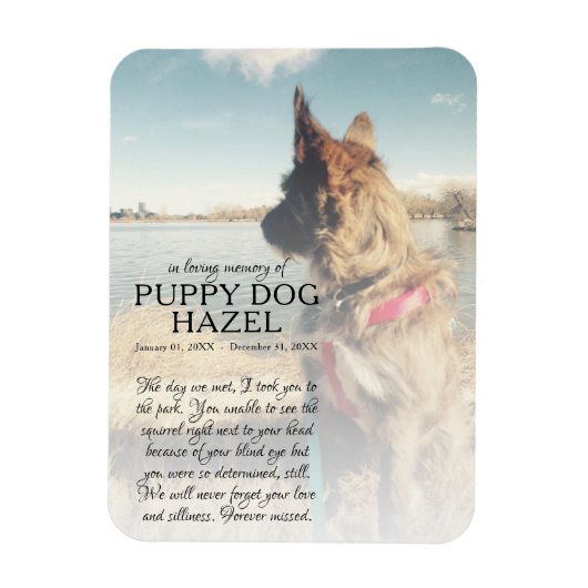 Gedenkstätte des rechten Fotos Magnet (Vertikal)