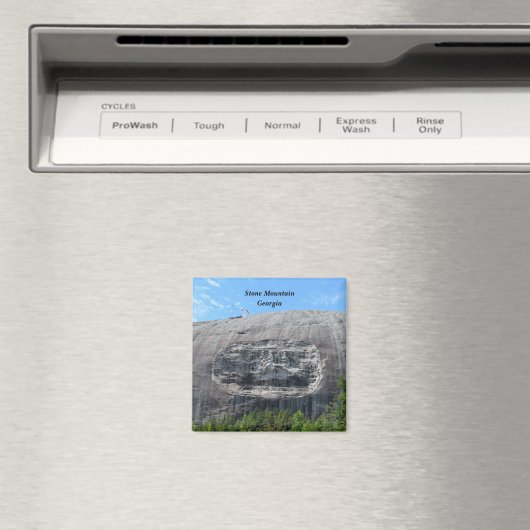 Gedenkstätte des Stone Mountain Georgia Park Magnet (In Situ (Geschirrspüler))