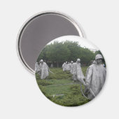 Gedenkstätte des Veteranen des Koreakrieges Magnet (Vorderseite/Rückseite)