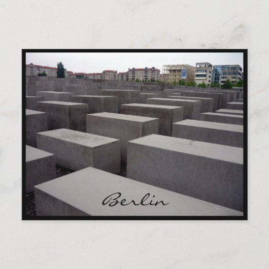 Gedenkstätte Europa Postkarte (Vorderseite)