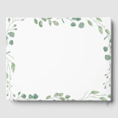 Gedenkstätte "Feiern des Lebens" Weißer Eukalyptus Gästebuch (Rückseite)