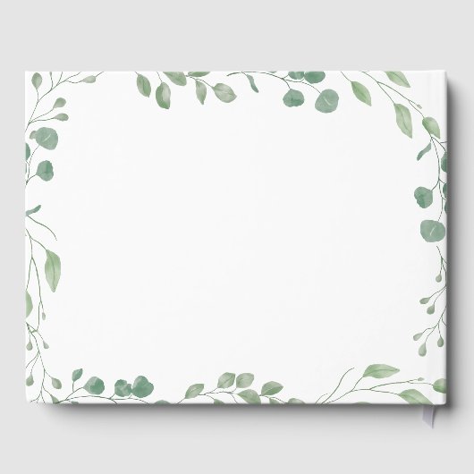 Gedenkstätte "Feiern des Lebens" Weißer Eukalyptus Gästebuch (Rückseite)