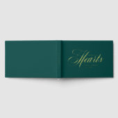 Gedenkstätte "Forever in our Hearts" Gold Foil, Gr Gästebuch (Voll)