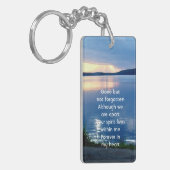 Gedenkstätte Foto Gebet Sonnenaufgang Natur Schlüsselanhänger (Vorderseite links)