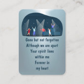 Gedenkstätte Foto Gebet Tanztheater Darstellende K Visitenkarte (Vorderseite)